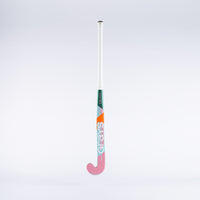 Grays GX2000 junior's Dynabow MC hockey stick in mint & coral colour