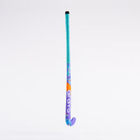Grays Blast Ultrabow junior hockey stick, in purple & turuoise