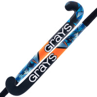 Grays Blast Ultrabow junior hockey stick, black and orange