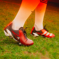 adidas Adizero RS15 Pro Firm ground red and black rugby boots