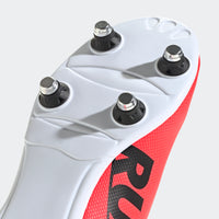 red Junior Soft ground rugby boots