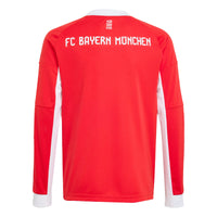 Bayern Munich 25/26 Home L/S Football Shirt Jnr