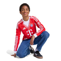Bayern Munich 25/26 Home L/S Football Shirt Jnr