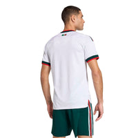 Man Wearing Mexico '26 Away Authentic Football Shirt From Behind