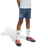 Italy 26 Away Football Shorts Jnr