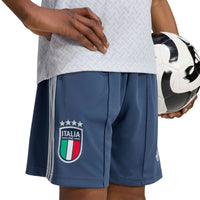 Italy 26 Away Football Shorts Jnr