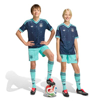 Germany 26 Away Football Shorts Jnr