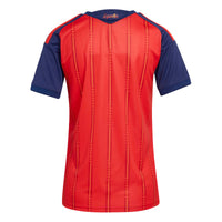 Spain '26 Home Football Shirt Women's, no model, from behind