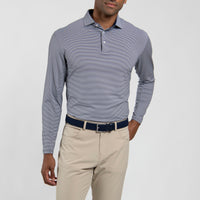 Soren Stripe Golf Polo L/S
