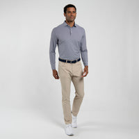 Soren Stripe Golf Polo L/S