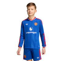 Man Utd 26/27 Away L/S Football Shirt Jnr