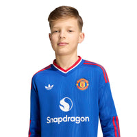 Man Utd 26/27 Away L/S Football Shirt Jnr