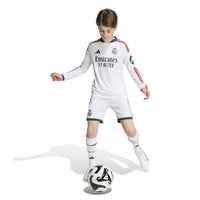 Real Madrid 26/27 Home L/S Football Shirt Jnr