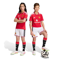 Man Utd 26/27 Home Football Shorts Jnr