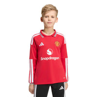 Man Utd 26/27 Home L/S Football Shirt Jnr