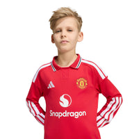 Man Utd 26/27 Home L/S Football Shirt Jnr