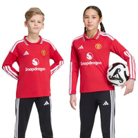 Man Utd 26/27 Home L/S Football Shirt Jnr