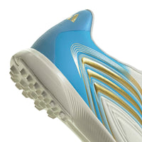 F50 League Messi TF Laceless Football Trainers Jnr
