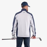 Galvin Green Lawrence Interface Jacket in White/Navy.