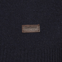 Essential Patch Half Zip Knitted Jumper