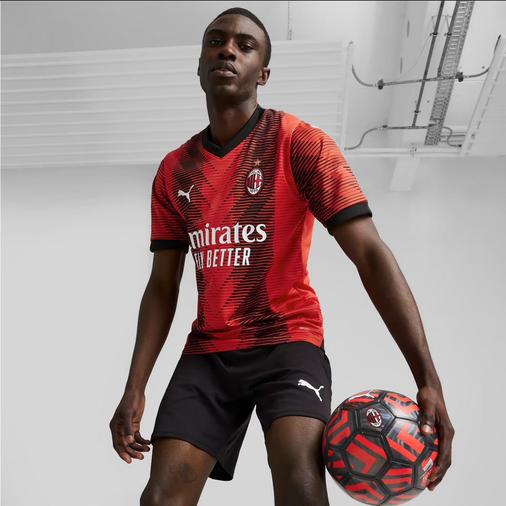 23 24 AC Milan Home Shirt Football Shirts PUMA Order Now