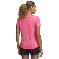 UA Tech Short Sleeve V-Neck Twist Womens