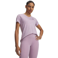 UA Tech Short Sleeve V-Neck Twist Womens