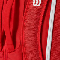 Super Tour Wilson Red Racket Bag (15 Pack)