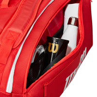 Super Tour Wilson Red Racket Bag (15 Pack)