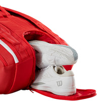 Super Tour Wilson Red Racket Bag (15 Pack)