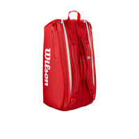 Super Tour Wilson Red Racket Bag (9 Pack)