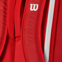 Super Tour Wilson Red Racket Bag (9 Pack)