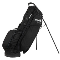 PING Hoofer carry golf bag in black.