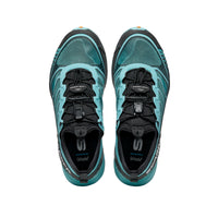Scarpa Ribelle Run women's running shoes. Aqua & black in colour