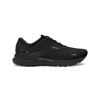 Brooks Adrenaline GTS 23 running shoes in black.
