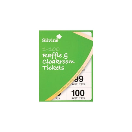 Raffle & Cloakroom Tickets 100