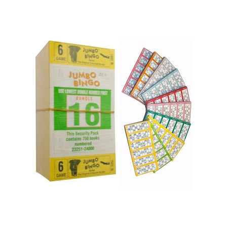 6 Ticket 6 To View Bingo Book
