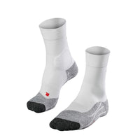 Falke RU3 women's running socks in white.