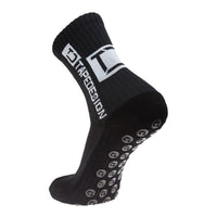 Tapedesign all round classic grip sock in black.