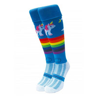 <strong>Rainbow Unicorn Wackysox sports socks</strong>