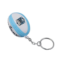 Glasgow Warriors Rugby Ball Keyring