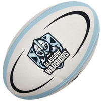Glasgow Warriors replica rugby ball.