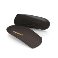 Superfeet insoles 3/4 in size for business shoes & casual & dressy footwear. 