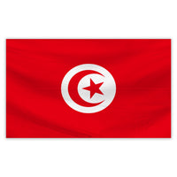 TUNISIA 5FT FLAG