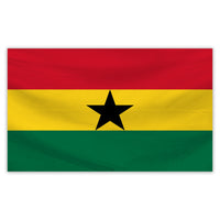 GHANA 5FT FLAG