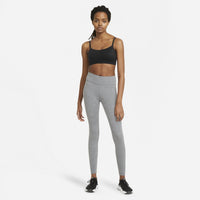 grey Nike Dri-Fit One Mid-Rise Leggings Womens