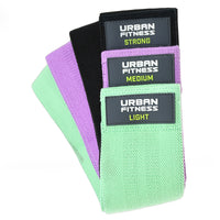 FABRIC RESISTANCE BAND LOOP (SET OF 3)