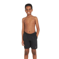Penrith 15 inch Ecodura boys swimming shorts in black