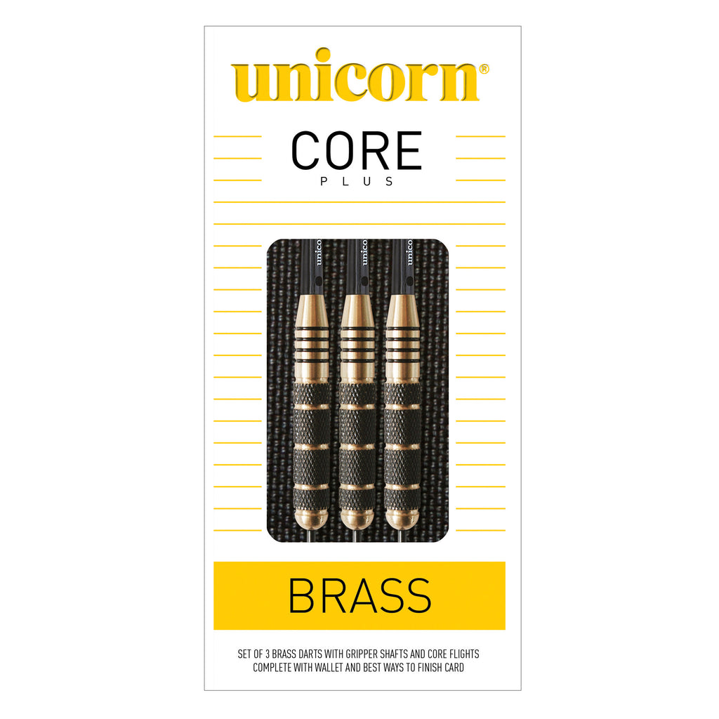 Unicorn Core Plus Win Shape 1 Brass Soft Tip - Black Unicorn Core Plus Win Shape 1 Brass Soft Tip - Black