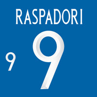ADULT - RASPADORI 9 (OFFICIAL PRINT) ITALY 23 HOME